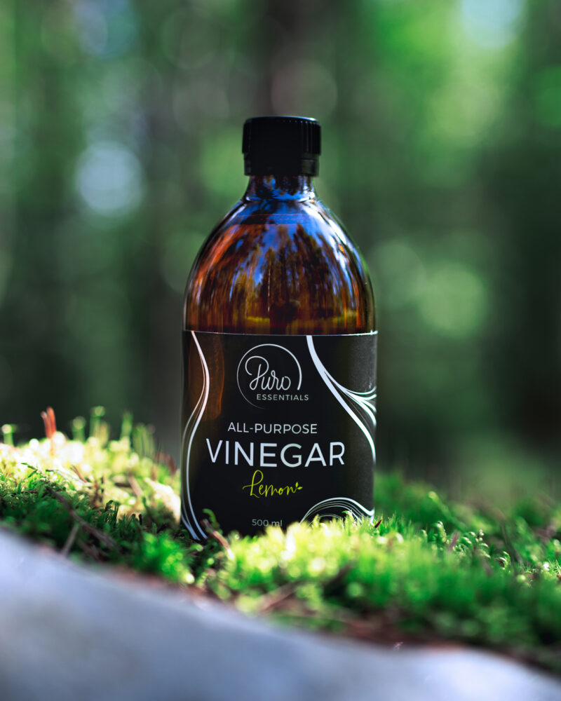 Product photography in the forest