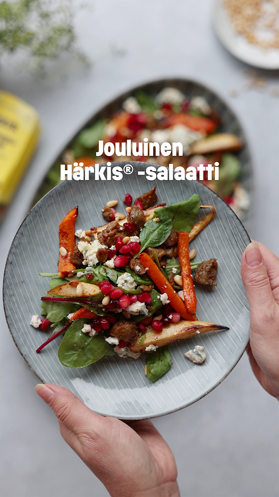 Jouluinen Härkis-salaatti